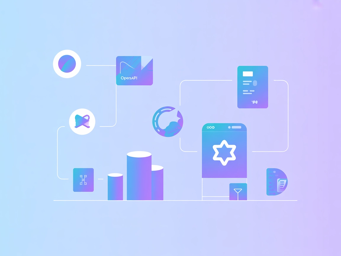 Illustrazione minimalista dell'automazione del flusso di validazione OpenAPI
