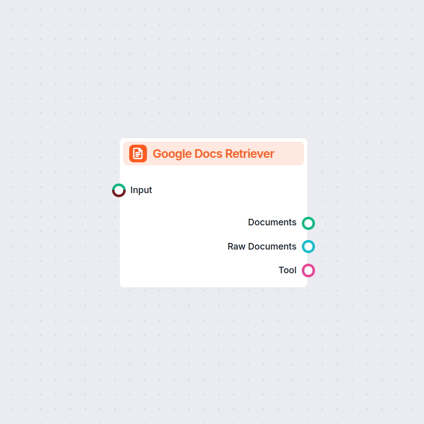 Google Docs Retriever