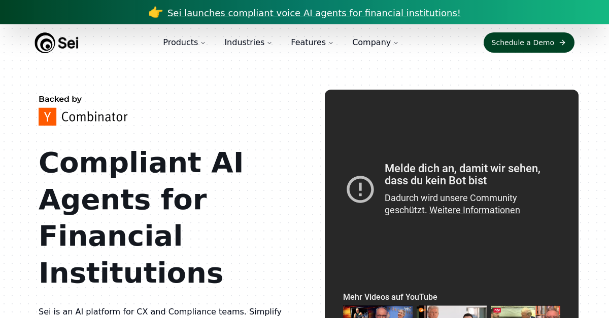 Sei AI: Revolutionizing Financial Compliance